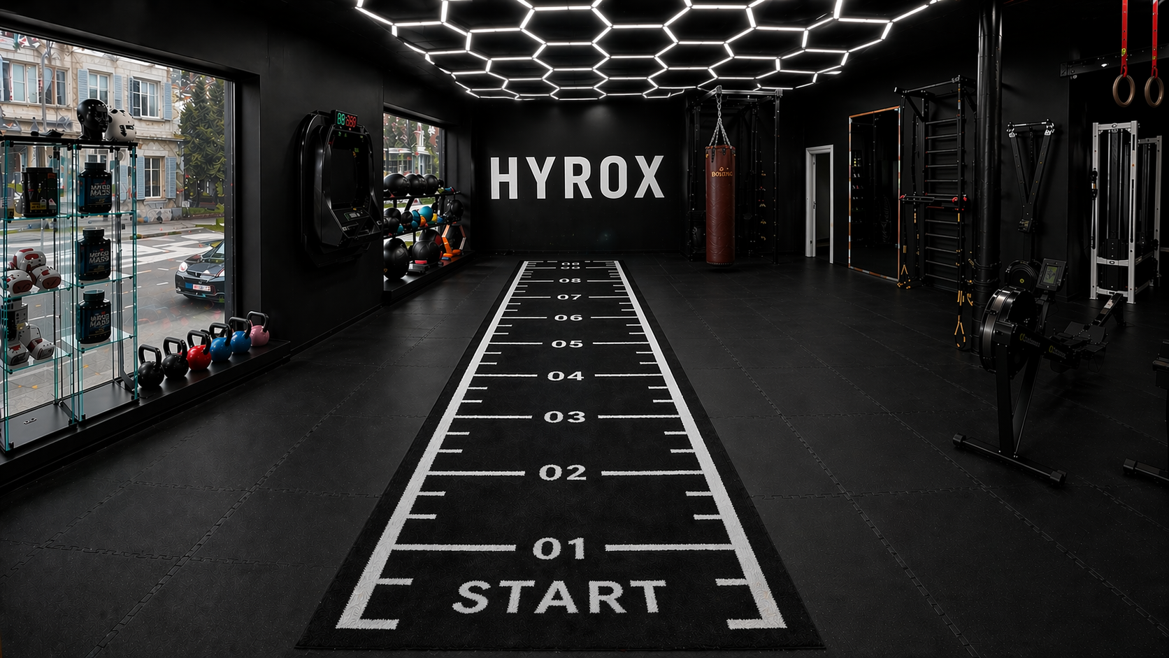 Salle HYROX Koaching Performance au Locle